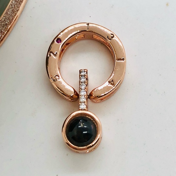 Vintage Microscopic Love Pendant & Glitter Bracelet - Picture 14 of 16